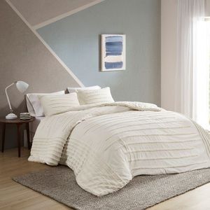 Urban Habitat Mercer 3-Piece Full/Queen Duvet Cover Set in Ivory